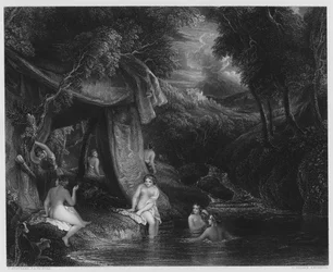 The Bathers, from the Picture in the Vernon Gallery